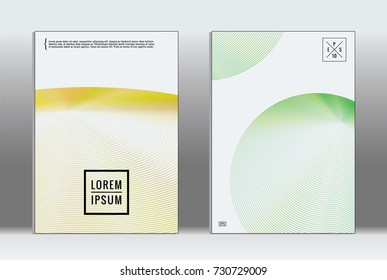 Minimal covers design. Vector abstract line pattern for poster design and book cover. Set of templates for business brochures. 2d prints for banner background. Annual album backdrop graphic pattern.