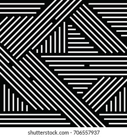 Minimal covers design. White Geometric pattern.