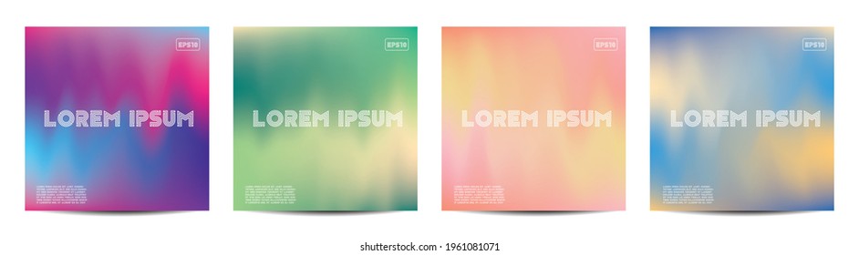 Minimal covers design.Colorful halftone gradients.background modern template design for web.Future geometric patterns.Colorful holographic abstract background. Plastic Pink,Proton Purple.UFO Green