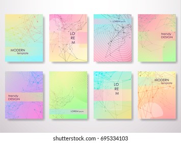 Minimal covers design,gradients, lines, shapes. Tech cover,futuristic banner, future template,abstract flyer, poster,trendy minimalist brochure. Vector geometric illustration