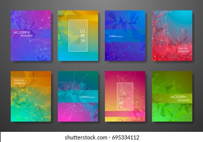 Minimal covers design,gradients, lines, shapes. Tech cover,futuristic banner, future template,abstract flyer, poster,trendy minimalist brochure. Vector geometric illustration