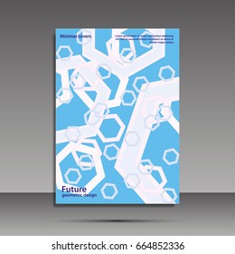 Minimal covers set. Future geometric design. Abstract 3d meshes. Eps10 vector