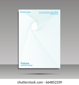 Minimal covers set. Future geometric design. Abstract 3d meshes. Eps10 vector.