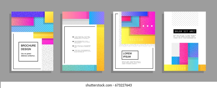 Minimal covers set. Future geometric design. Eps10 vector. Wallpaper,flyers, invitation, posters, brochure, voucher discount. Vector illustration template.