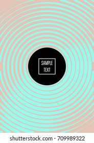Minimal covers template. Vector stripes elegant female pattern. Futuristic modern noble rich poster background for ads. Trendy pink and turquoise geometric minimal covers. Business identity templates.