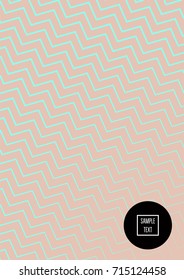 Minimal covers template. Vector stripes elegant female pattern. Futuristic modern noble rich poster background for ads. Trendy pink and turquoise geometric minimal covers. Business identity templates.