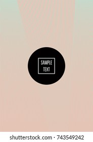 Minimal covers template. Vector stripes elegant female pattern. Futuristic modern noble rich poster background for ads. Trendy pink and turquoise geometric minimal covers. Business identity templates.