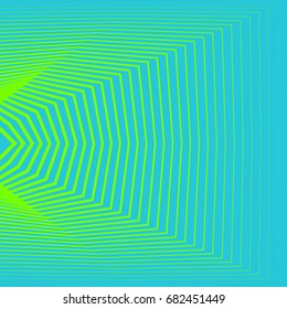 Minimal covers texture. Future geometric design. Minimalist hipster texture. Yellow in Cyan stripes. Abstract geometric striped pattern. Vector illustration.