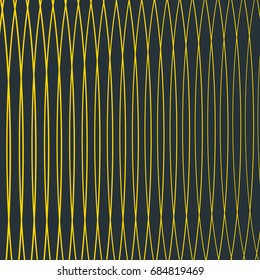 Minimal covers texture. Future geometric design. Minimalist hipster texture. Yellow in gray stripes. Abstract geometric striped pattern. Vector illustration.