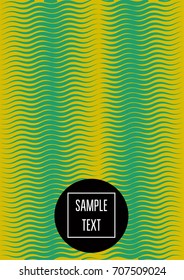 Minimal covers. Tropical colors geometrical template. Business identity cool halftone pattern. Simple linear hipster background. Funky modern abstract poster design. Dynamic memphis minimal cover.