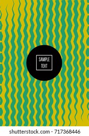 Minimal covers. Tropical colors geometrical template. Business identity cool halftone pattern. Simple linear hipster background. Funky modern abstract poster design. Dynamic memphis minimal cover.