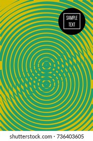 Minimal covers. Tropical colors geometrical template. Business identity cool halftone pattern. Simple linear hipster background. Funky modern abstract poster design. Dynamic memphis minimal cover.