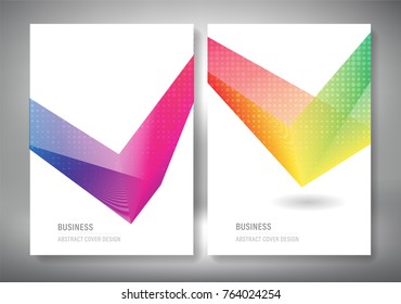 Minimal covers vector design. Gradients technology or modern rainbow color abstract composition. Posters, Flyers and Banner Designs.
