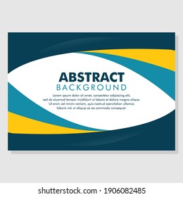Minimal Creative Abstract Background. Modern Horizontal Composition. Abstract Illustration.