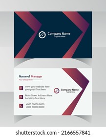 Minimal Creative Business Cards Template. These Modern Business Cards  templates are designed exclusively for companies, agencies, marketing, events, or any use.