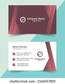 Minimal Creative Business Cards Template. These Modern Business Cards  templates are designed exclusively for companies, agencies, marketing, events, or any use.