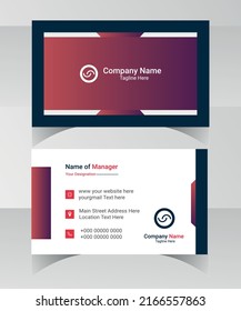 Minimal Creative Business Cards Template. These Modern Business Cards  templates are designed exclusively for companies, agencies, marketing, events, or any use.