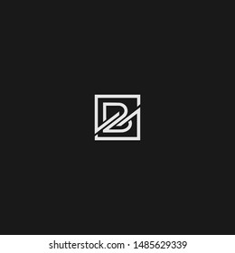 Minimal Creative letter B finance logo design