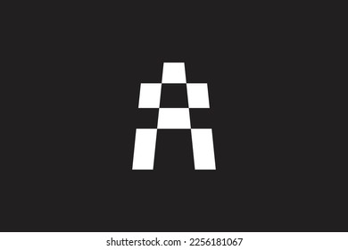minimal and creative Letter A Logo