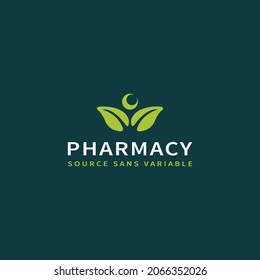 Minimal Creative Pharmacy Ayurveda Logo