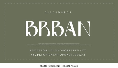 minimal creative tech logo alphabet fonts. Typography minimalist urban sans serif digital fashion future creative logos fonts. vector illustration
