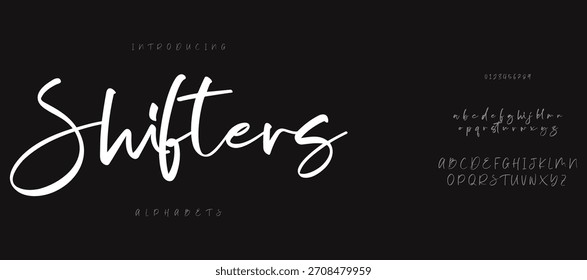 minimal creative tech logo alphabet fonts. Typography minimalist urban sans serif digital fashion future creative logos fonts. vector illustration