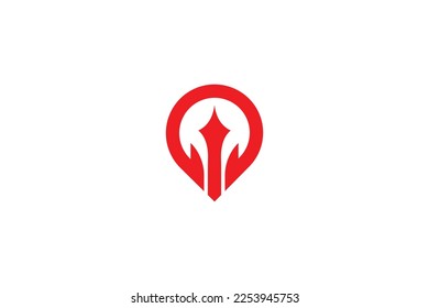 minimal and creative technology logo design template