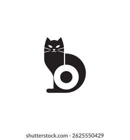 A minimal creative vector design with "House".	