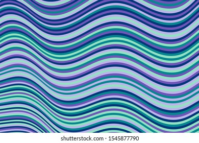 Minimal curve wave stripes warp vector background graphic design. Dynamic movement of waves, curve stripes, warp lines. Vibrant wavy flow abstract background. Poster backdrop.