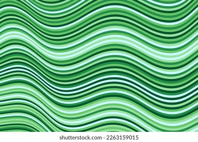Minimal curve wave stripes warp vector background graphic design. Dynamic movement of waves, curve stripes, warp lines. Vibrant wavy flow abstract background. Poster backdrop.