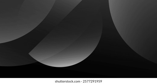 Minimal dark abstract background. Vector illustration