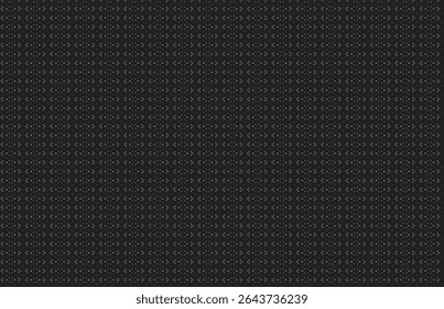 Padrão escuro mínimo com motivos repetitivos sutis. Ótimo para fundos modernos, interfaces tecnológicas, papéis de parede e visuais de marca elegantes.