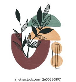 minimal decorative painting. artistic drawing, painting and more