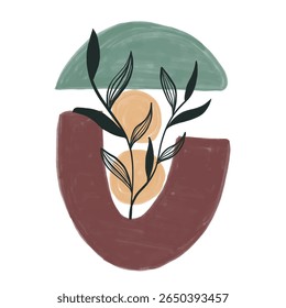 minimal decorative painting. artistic drawing, painting and more