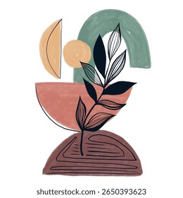 minimal decorative painting. artistic drawing, painting and more