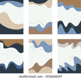 minimal design abstract background with pestle color and 
