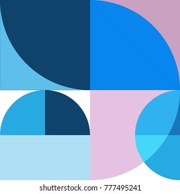 Minimal design, creative concept, abstract background Geometric element, vector illustration.
