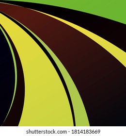 Minimal design, creative concept, modern abstract background. Geometric element. smooth lines. vector illustration