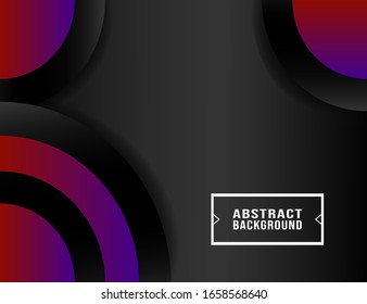 diseño mínimo con color degradado violeta y rojo. puede utilizarse en folletos informativos marketing banner volante digital