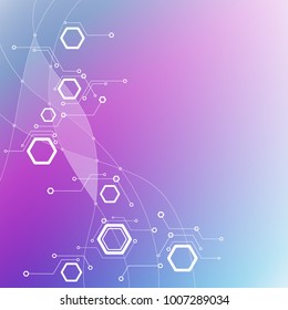 Minimal Design, The Hexagonal Structure Of Chemistry. Molecular Studies. Abstract Background 