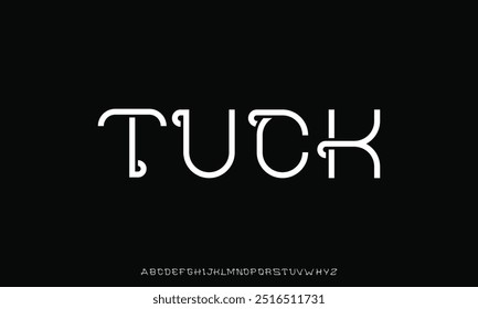 Minimal Design Modern abstract digital alphabet font. Minimal technology typography, Creative urban sport fashion futuristic font and with numbers.