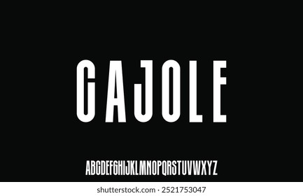 Minimal Design Modern abstract digital alphabet font. Minimal technology typography, Creative urban sport fashion futuristic font and with numbers.