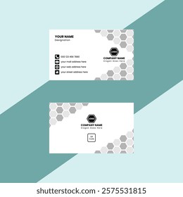 Minimal Design Professional Business Card 