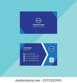 Minimal Design Professional Business Card 