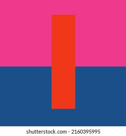 Diseño mínimo vectorial de bloques de color abstracto de fondo geométrico