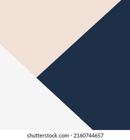 Minimal design vector abstract color block geometric background