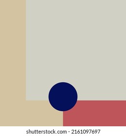 Minimaler Design, abstrakter abstrakter Farbblock, geometrischer Hintergrund