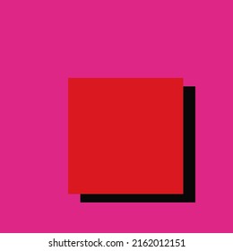 Minimal design vector abstract color block geometric background