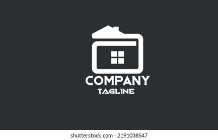 logotipo de archivo digital mínimo