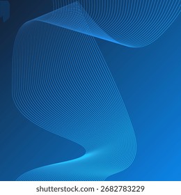 Textura ondulada digital mínima de la línea o fondo del modelo para el uso digital